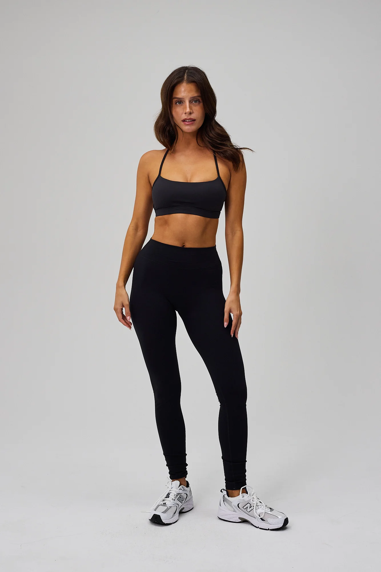 Luna Scrunch Tights - Black - Image 2