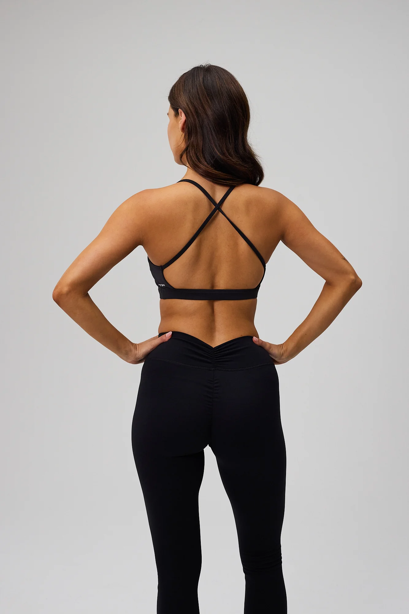 Luna Scrunch Tights - Black - Image 8