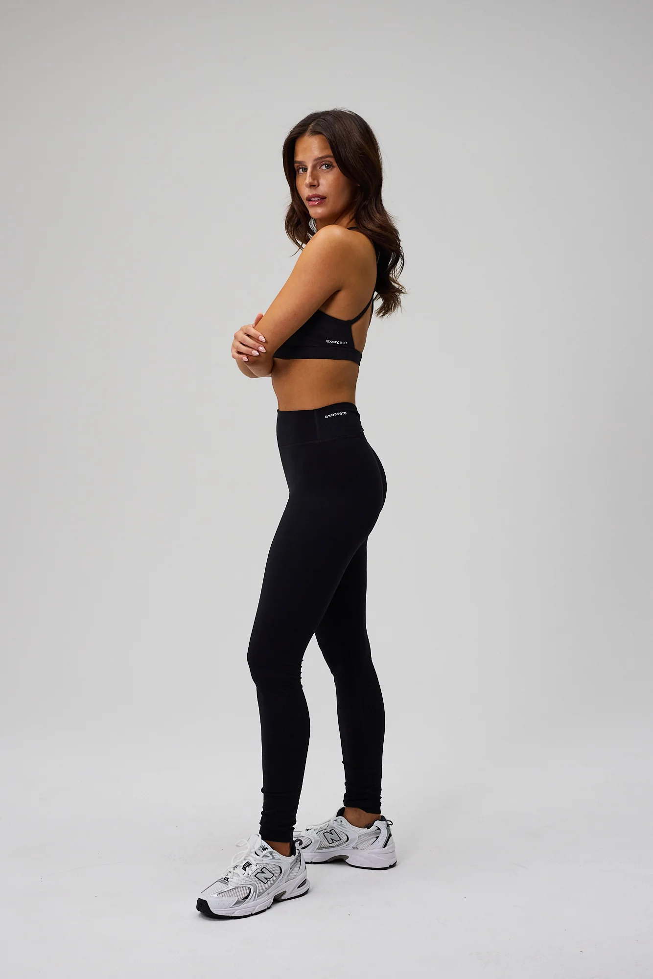Luna Scrunch Tights - Black - Image 3