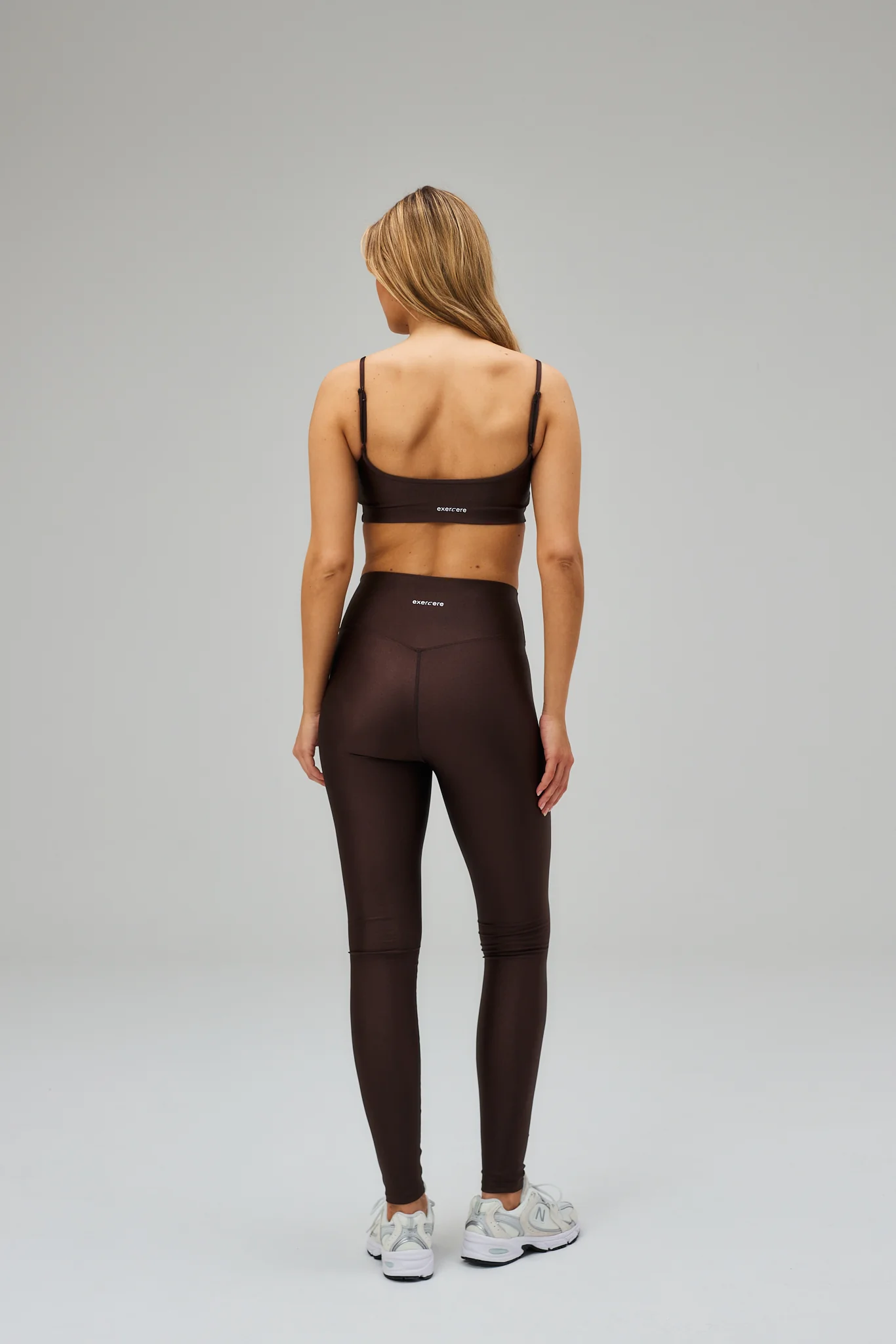Active Pixi Bra - Glossy Pecan Brown - Image 5
