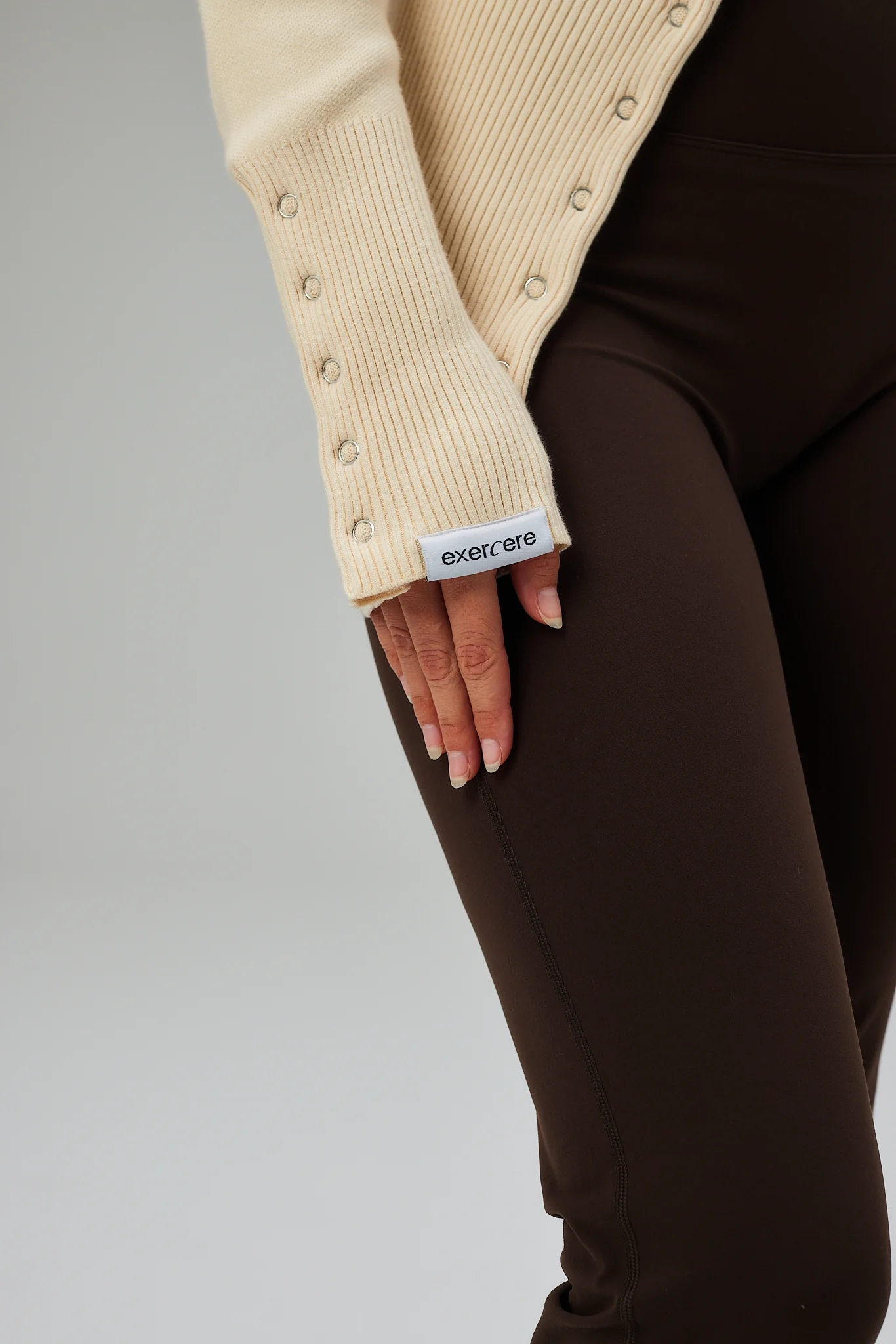 Contour Rib Knit - Off White - Image 6