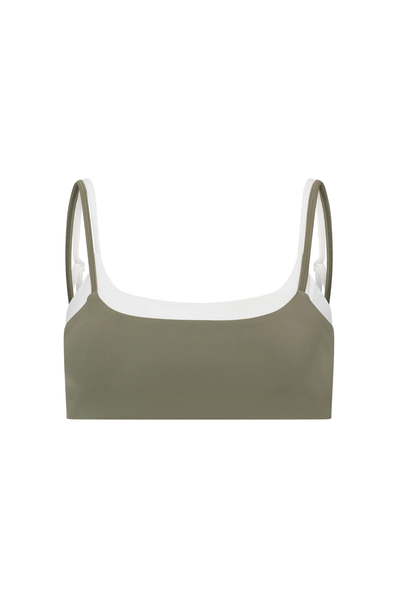 Ultra Double Layer Bra - Olive Green - Image 5
