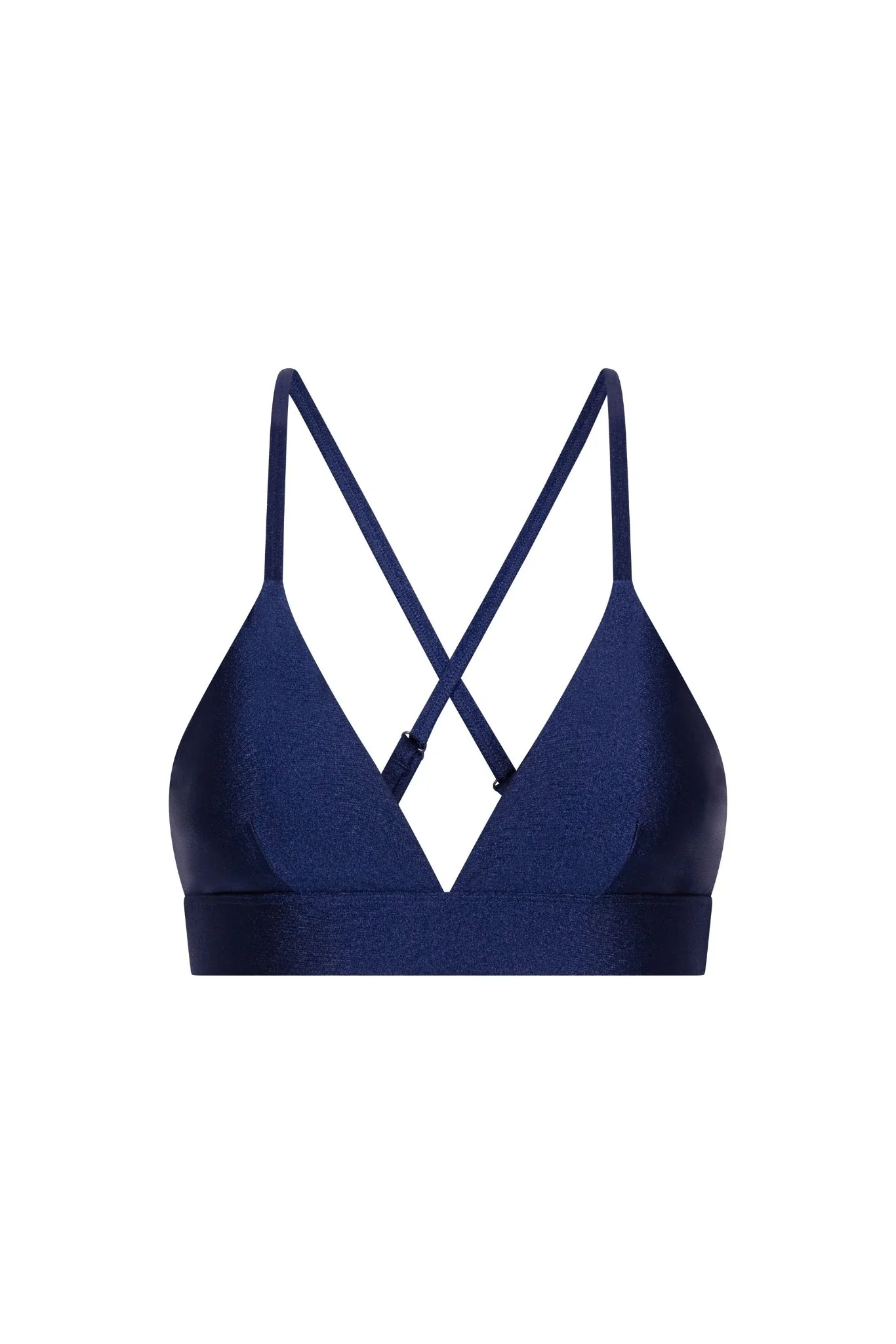 Line Bra - Glossy Navy - Image 5