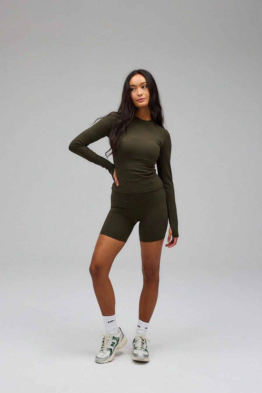 Neaty Long Sleeve - Forest Green - Image 6