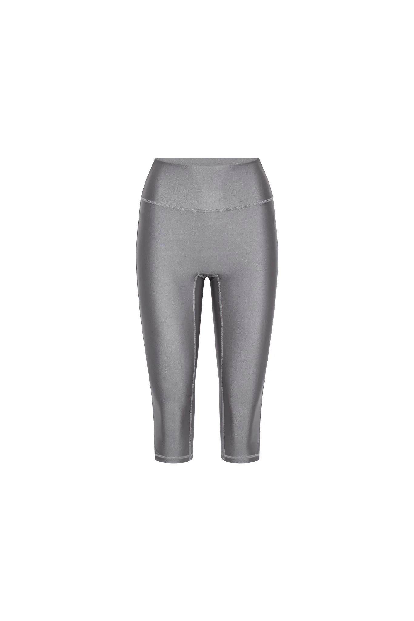 Neaty Capri Tights - Glossy Silver Shadow - Image 7