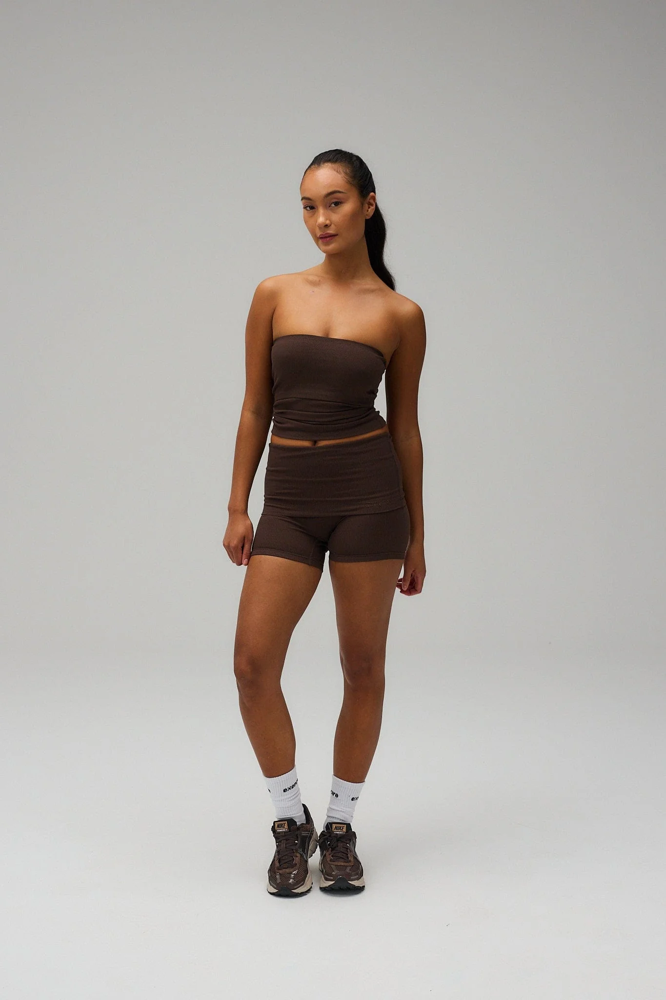 Rib Tube Top - Pecan Brown - Image 5
