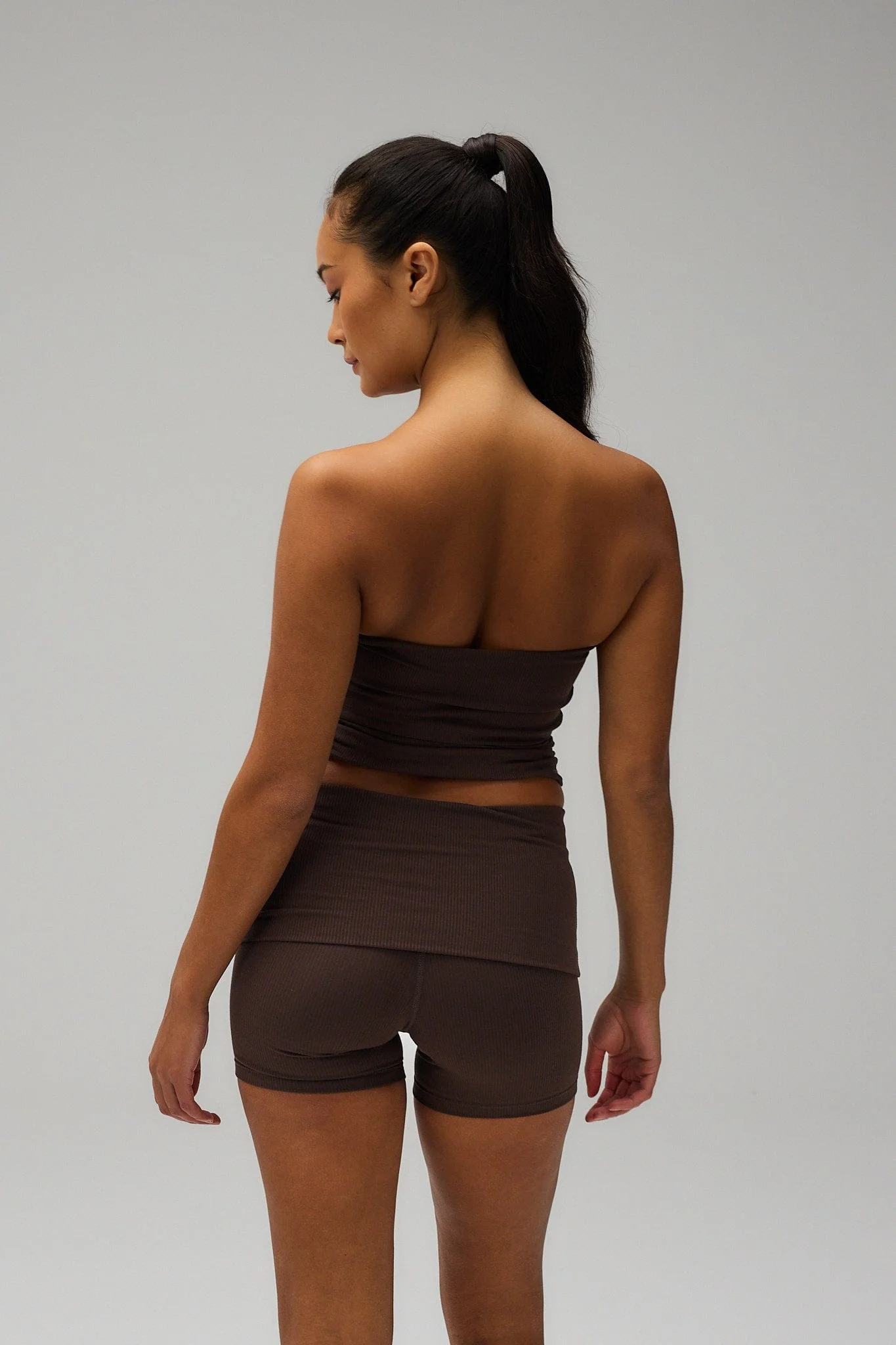 Rib Tube Top - Pecan Brown - Image 7