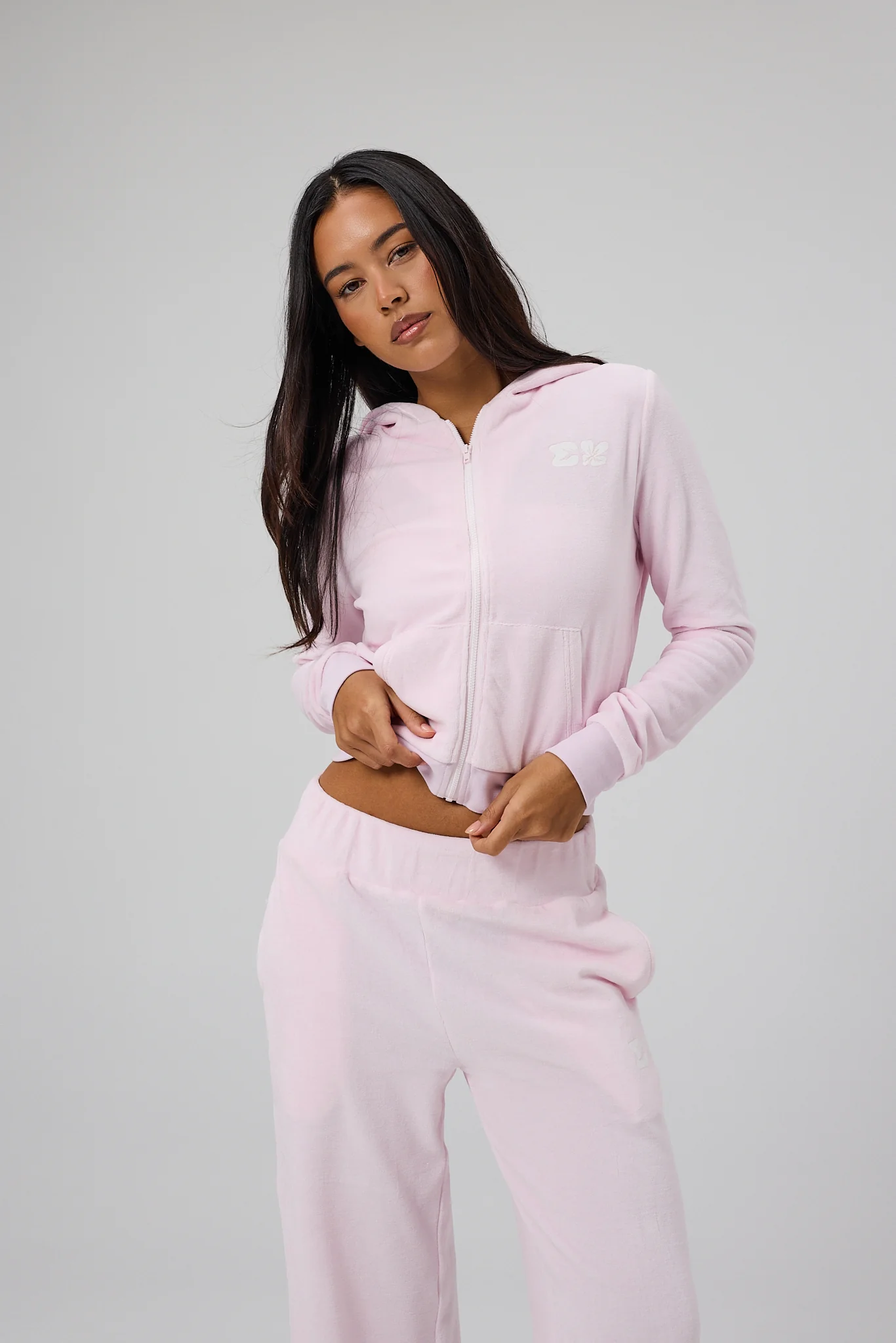 RS Transit Zip Hoodie - Soft Pink