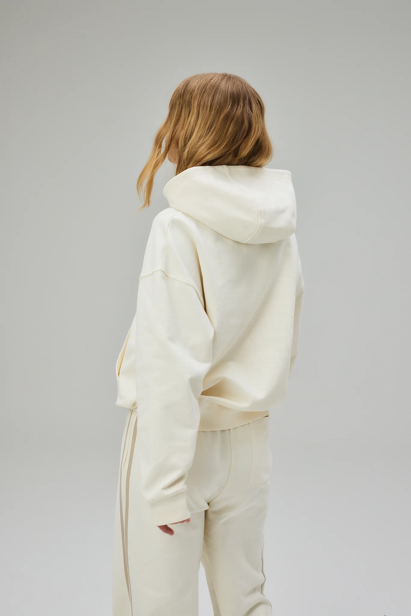 Scripted Hoodie - Off White - Image 2