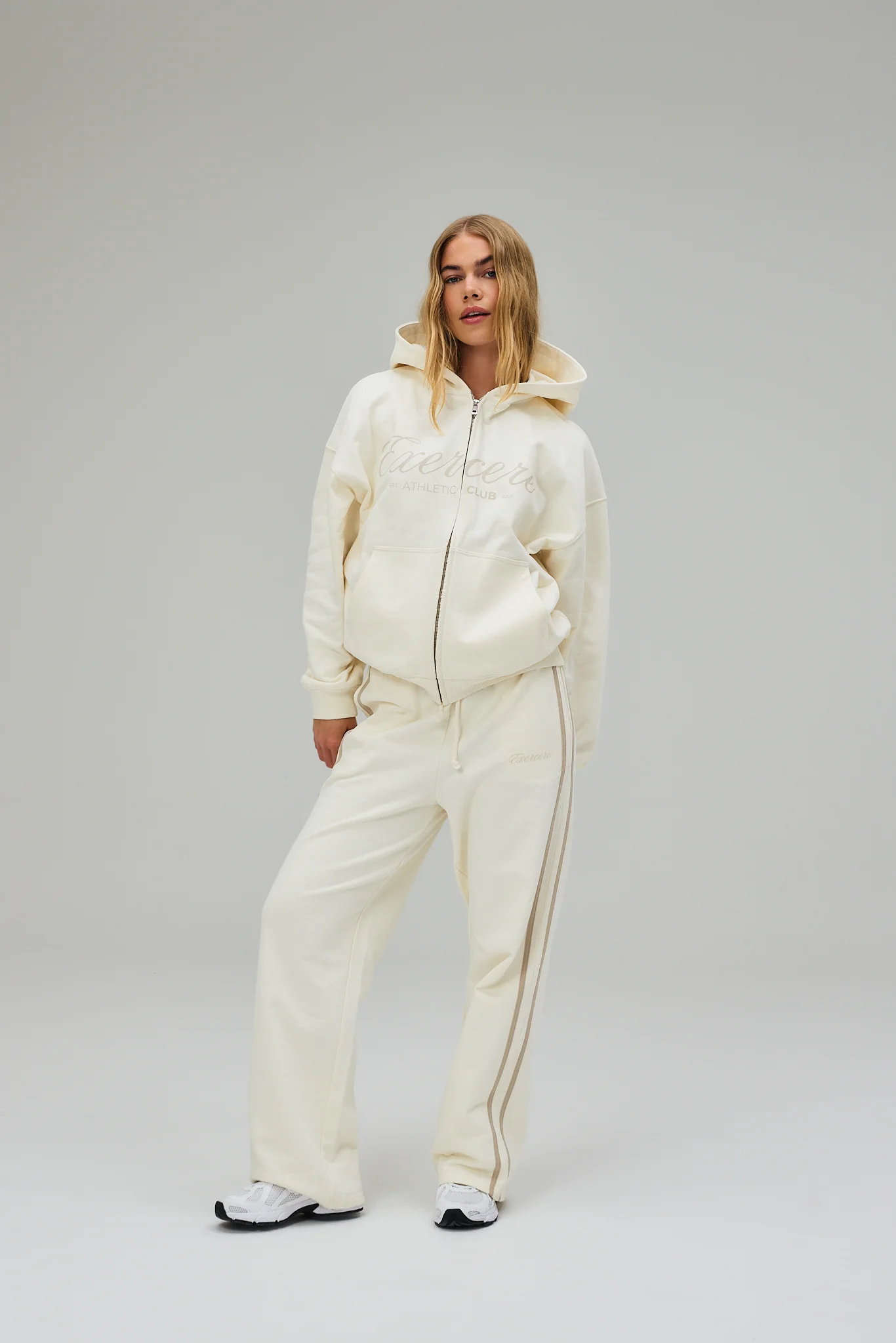 Scripted Hoodie - Off White - Image 7