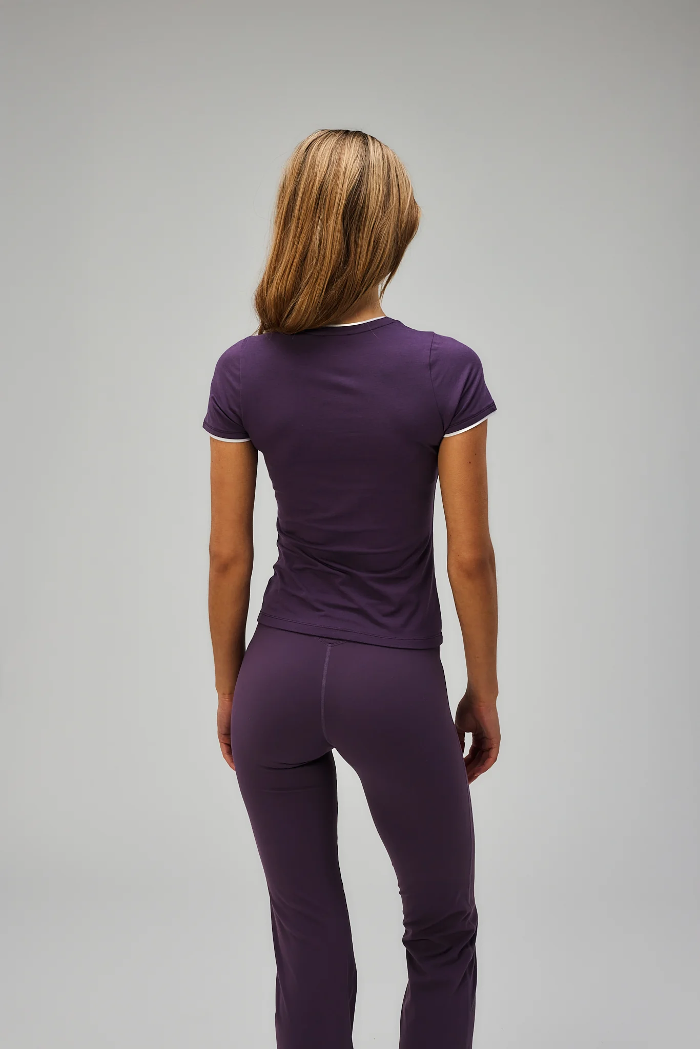 Soft Lifestyle Tee - Dark Grape - Image 8