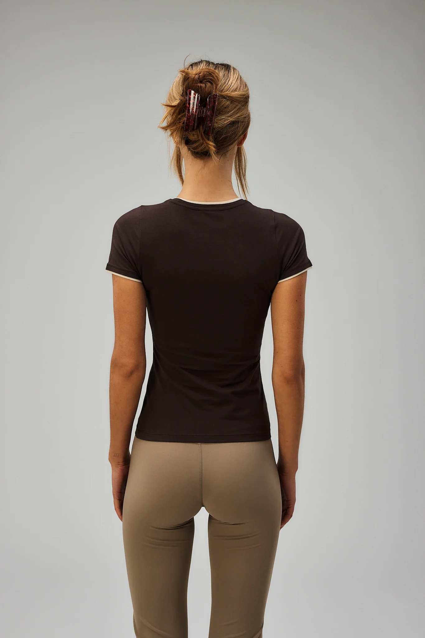 Soft Lifestyle Tee - Pecan Brown - Image 4