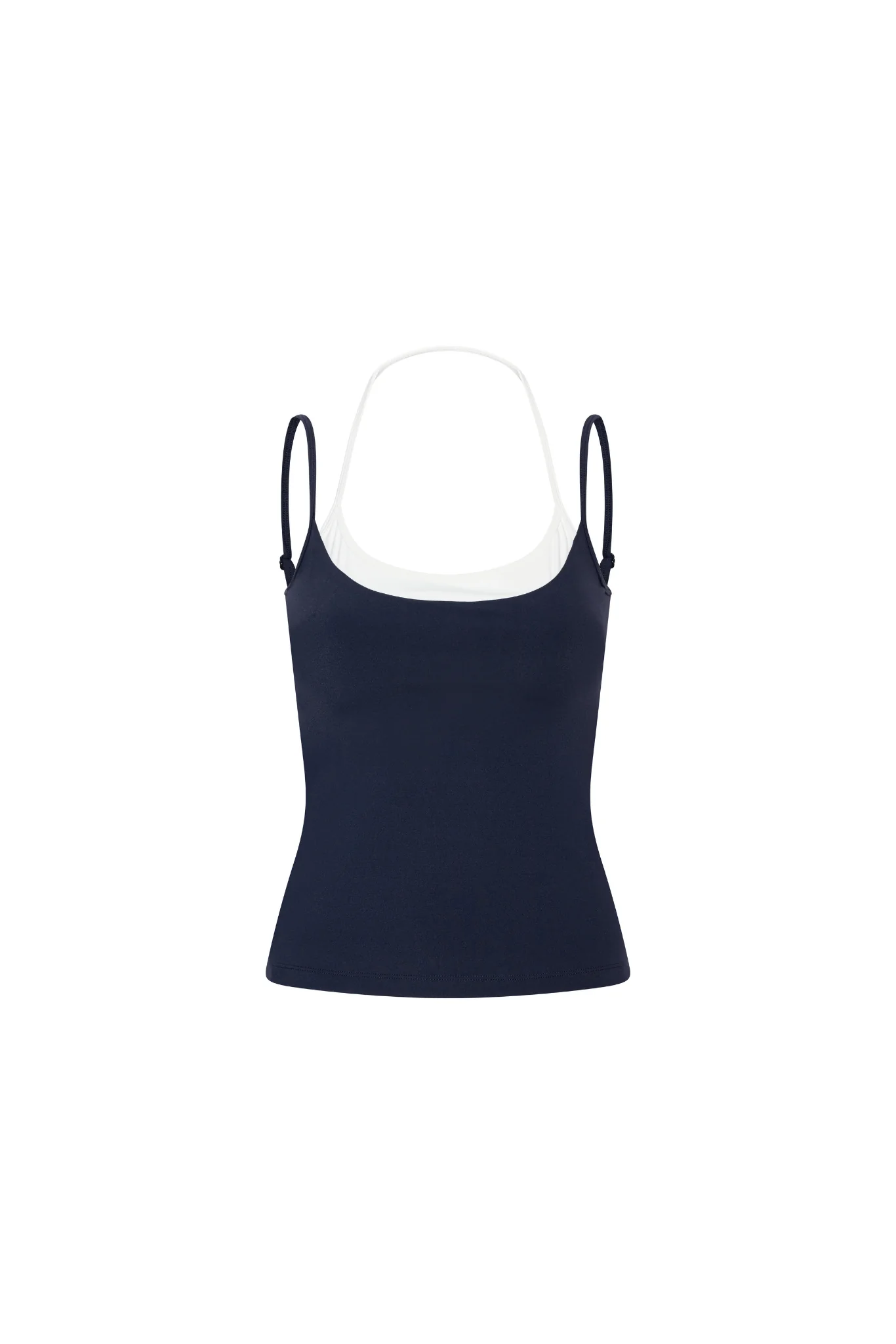 Soft Line Tank Top - Navy - Image 7