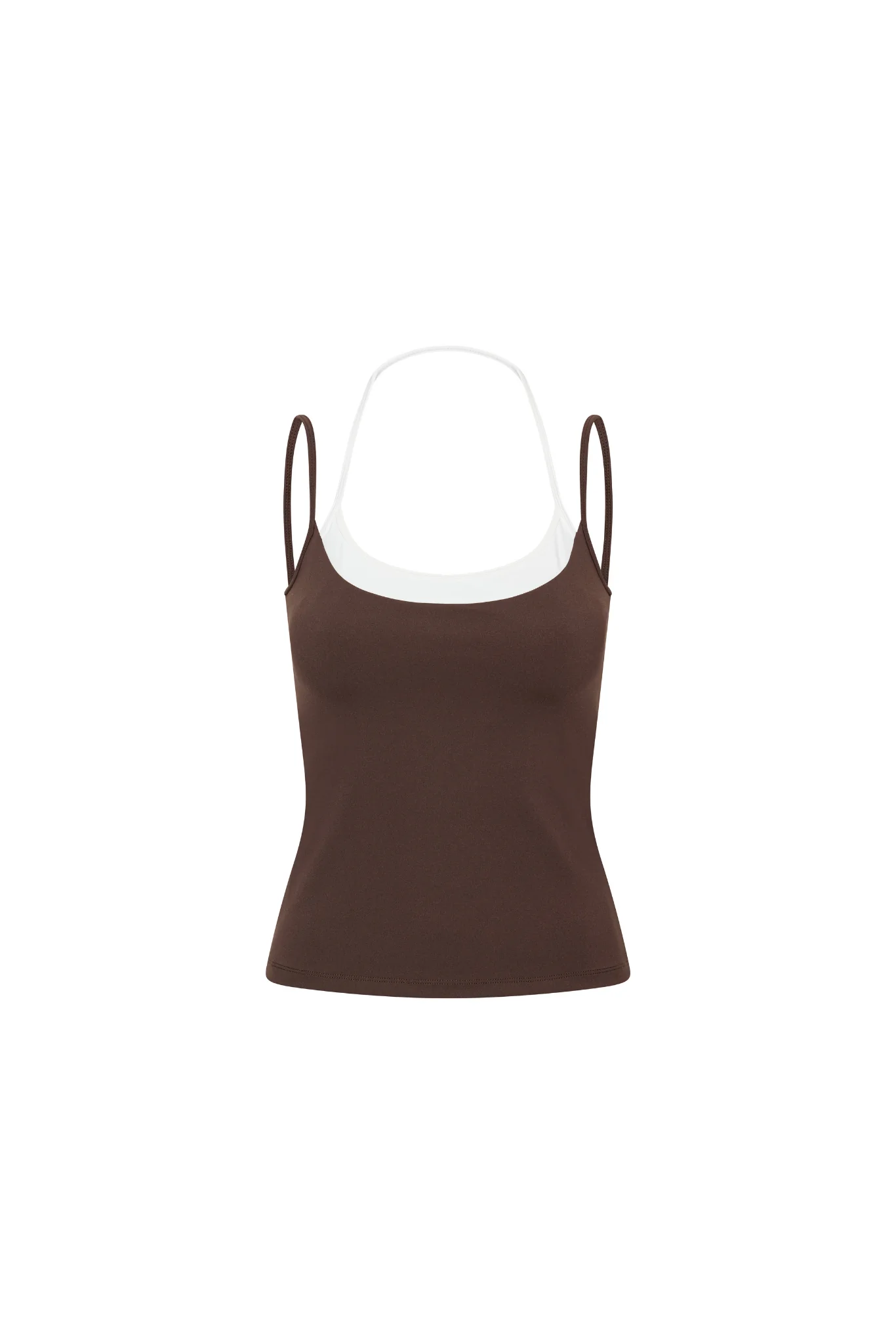 Soft Line Tank Top - Pecan Brown - Image 7