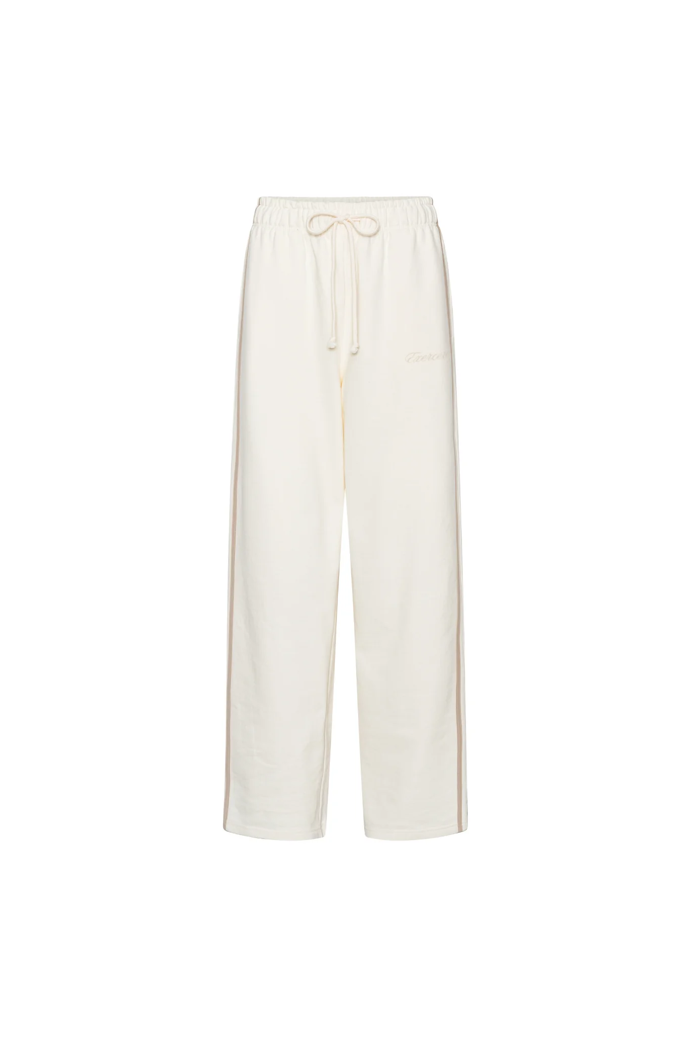 Straight Leg Sweatpants - Off White - Image 6