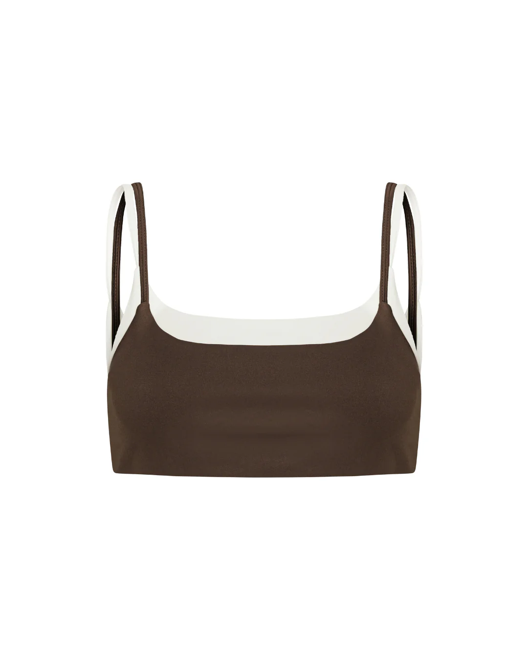 Ultra Double Layer Bra - Pecan Brown - Image 6
