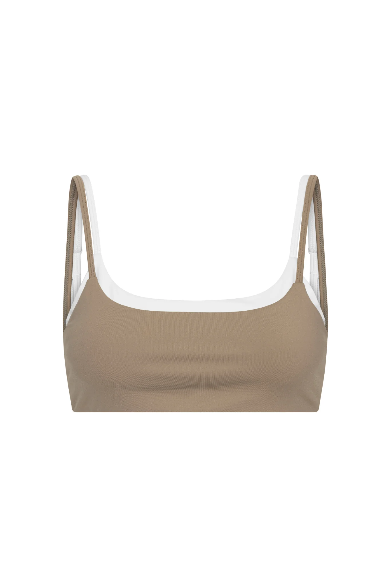 Ultra Double Layer Bra - Sand Beige - Image 7
