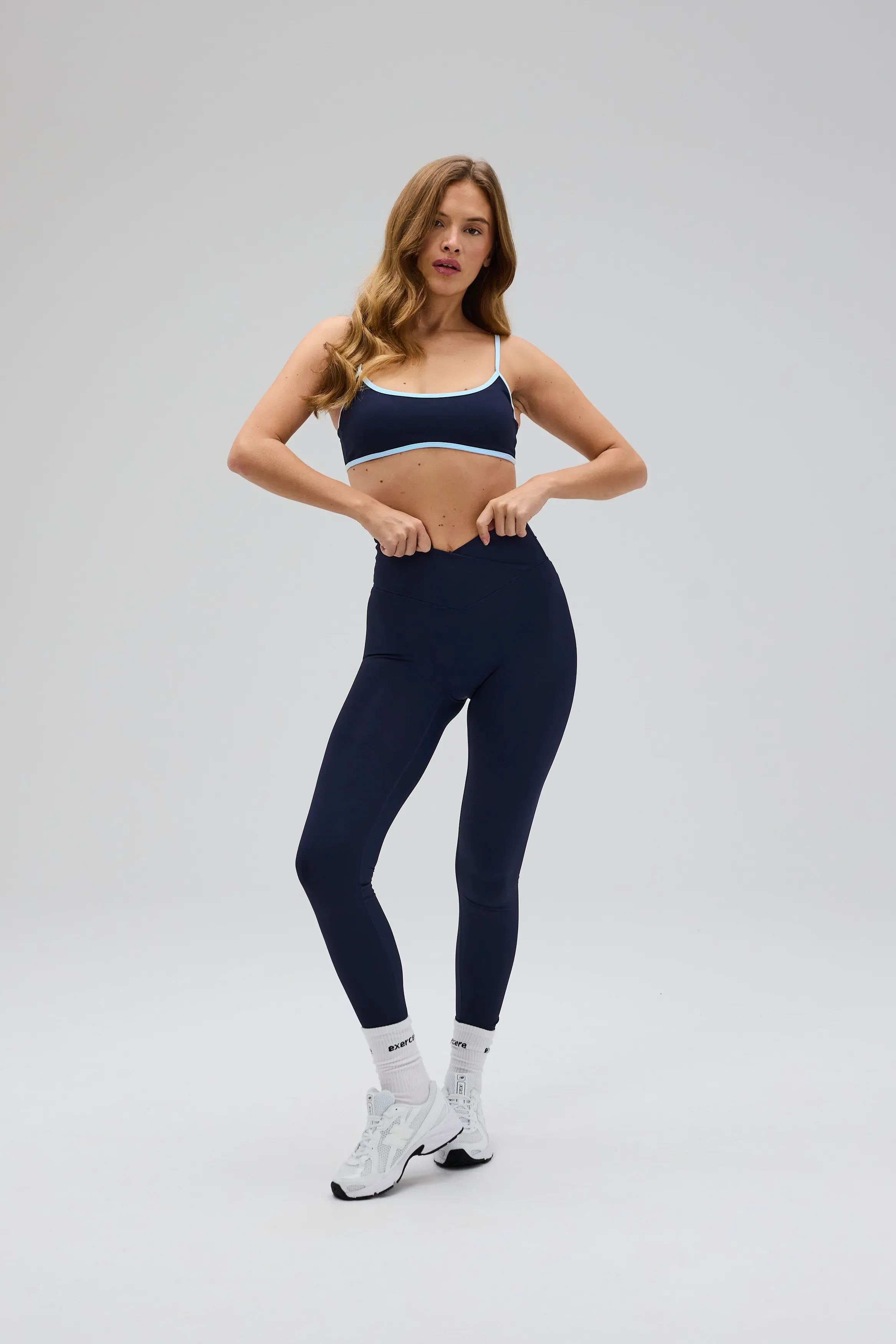 Wrap Tights - Navy
